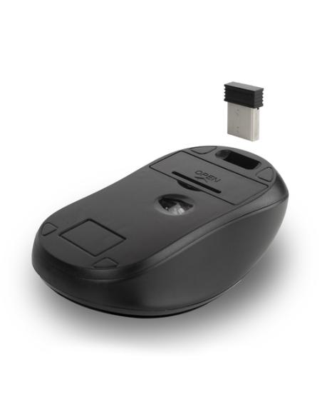 NGS EUPHORIA KIT teclado Ratón incluido Universal RF inalámbrico QWERTY Inglés Negro