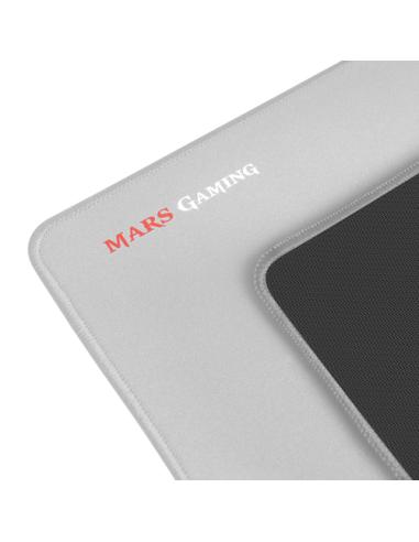 Mars Gaming MCPXWFR, Combo Teclado H-Mech FRGB, Ratón Ultraligero 10000DPI y Alfombrilla XXL, Blanco, Idioma Francés