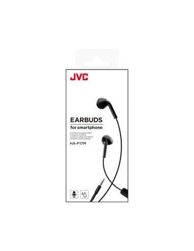 JVC HA-F17M Auriculares Alámbrico Dentro de oído Llamadas/Música Negro