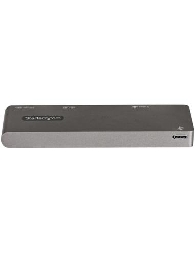 StarTech.com Adaptador Multipuertos USB C para MacBook Pro/Air - Docking Station USB Tipo C a HDMI 4K - con PD de 100W Pass-thro