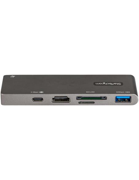 StarTech.com Adaptador Multipuertos USB C para MacBook Pro/Air - Docking Station USB Tipo C a HDMI 4K - con PD de 100W Pass-thro