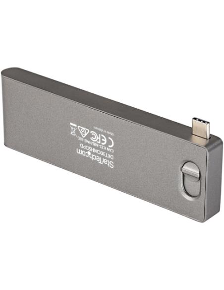 StarTech.com Adaptador Multipuertos USB C para MacBook Pro/Air - Docking Station USB Tipo C a HDMI 4K - con PD de 100W Pass-thro