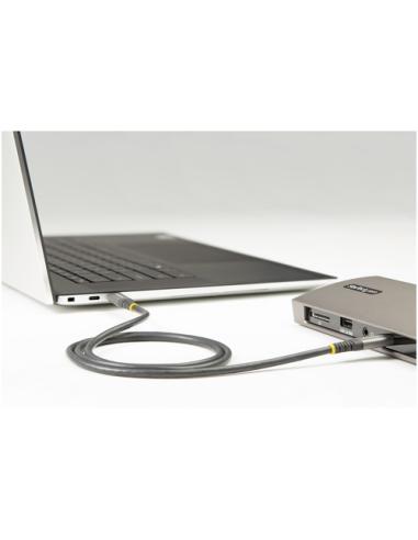 StarTech.com Cable de 50cm USB-C de 10Gbps - Cable USB Tipo C - Cable USB TipoC USB 3.2 Gen 2 - Con Carga por Entrega de Aliment