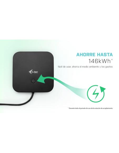 i-tec USB-C HDMI DP Docking Station with Power Delivery 100 W