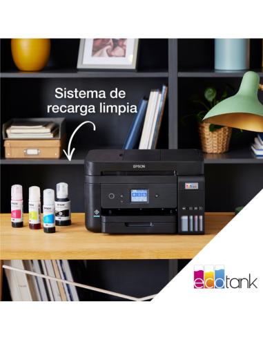 Epson EcoTank Impresora multifunción ET-4850 A4 con depósito de tinta, conexión Wi-Fi