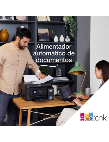 Epson EcoTank Impresora multifunción ET-4850 A4 con depósito de tinta, conexión Wi-Fi