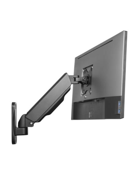 Ewent EW1532 soporte para monitor 81,3 cm (32") Pared Negro