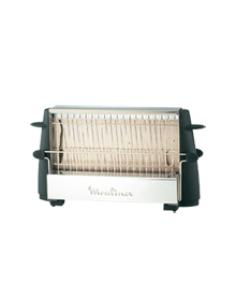 Moulinex Multipan On Off 4 rebanada(s) 760 W Negro, Acero inoxidable 2