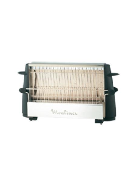 Moulinex Multipan On Off 4 rebanada(s) 760 W Negro, Acero inoxidable