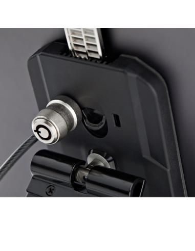 StarTech.com Soporte Seguro para Tablet con Cable de Seguridad con Candado K-Slot - Base para Tablets de 7,9 a 13 Pulgadas - Sop