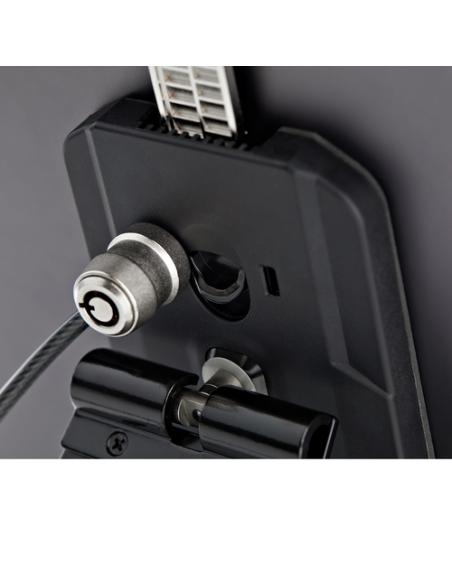 StarTech.com Soporte Seguro para Tablet con Cable de Seguridad con Candado K-Slot - Base para Tablets de 7,9 a 13 Pulgadas - Sop