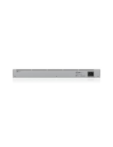 Ubiquiti UniFi USW-48-POE switch Gestionado L2 Gigabit Ethernet (10/100/1000) Energía sobre Ethernet (PoE) 1U Acero inoxidable
