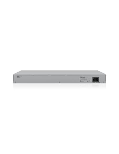 Ubiquiti UniFi USW-48-POE switch Gestionado L2 Gigabit Ethernet (10/100/1000) Energía sobre Ethernet (PoE) 1U Acero inoxidable