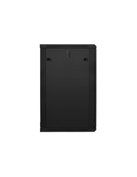 Lanberg WF01-6622-10B armario rack 22U Bastidor de pared Negro