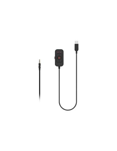 ABYSM AG700 Pro 7.1 Black Auriculares Alámbrico Diadema Juego Negro, Rojo