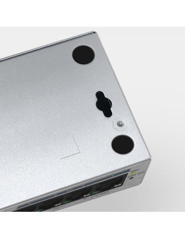 Zyxel GS1005HP No administrado Gigabit Ethernet (10/100/1000) Energía sobre Ethernet (PoE) Plata