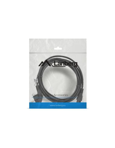 Lanberg CA-C5CA-11CC-003-BK cable de transmisión Negro 3 m C5 acoplador CEE7/7
