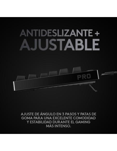 Logitech G 920-010593 teclado Juego USB QWERTY Español Negro