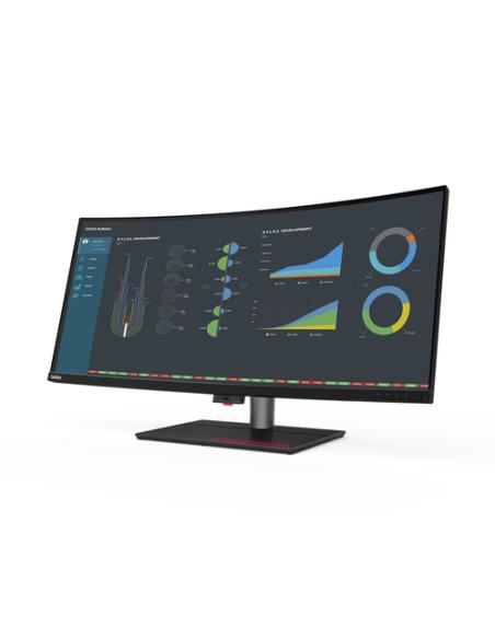 Lenovo ThinkVision P40w-20 pantalla para PC 100,8 cm (39.7") 5120 x 2160 Pixeles 5K Ultra HD LED Negro