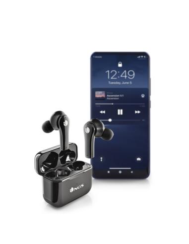 NGS ARTICA BLOOM Auriculares Inalámbrico Dentro de oído Llamadas/Música USB Tipo C Bluetooth Negro