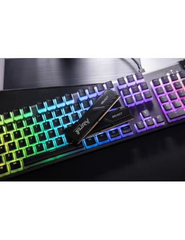 Kingston Technology FURY Beast 64GB 3600MT/s DDR4 CL18 DIMM (Kit de 2) Black