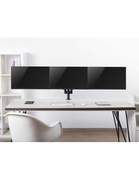 Equip Soporte de sobremesa para monitor triple de 17"-27