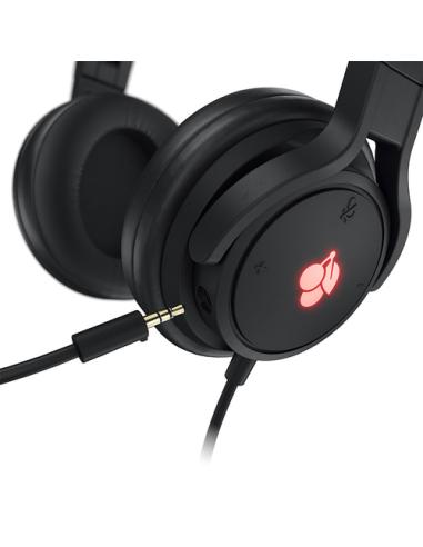 CHERRY JA-2200 Auriculares Alámbrico Diadema Juego Negro