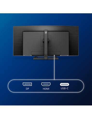 Philips E Line 346E2CUAE/00 pantalla para PC 86,4 cm (34") 3440 x 1440 Pixeles Wide Quad HD+ LCD Negro