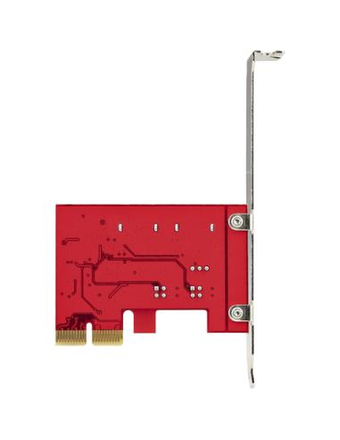 StarTech.com Tarjeta PCIe SATA - Tarjeta PCI Express Controladora de 2 Puertos SATA de 6Gbps - Perfil Completo o Bajo - Adaptado