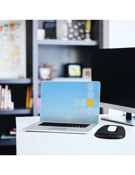 StarTech.com Alfombrilla de Ratón con Reposamuñecas (17x18x2cm), Alfombrilla de Ratón Ergonómica con Reposamuñecas de Gel y Base