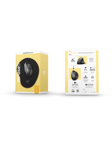 Energy Sistem Office Mouse 5 Comfy ratón Oficina mano derecha RF inalámbrico Óptico 1600 DPI