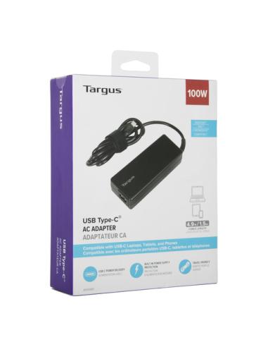 Targus APA108EU adaptador e inversor de corriente Interior 100 W Negro