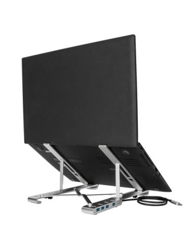 Targus AWU100205GL soporte para ordenador portátil Plata 39,6 cm (15.6")
