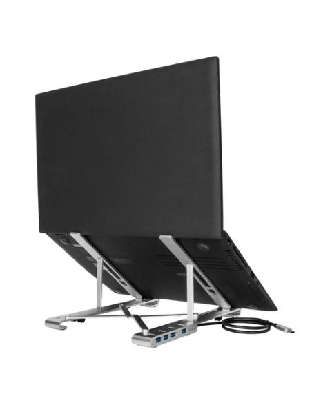 Targus AWU100205GL soporte para ordenador portátil Plata 39,6 cm (15.6")