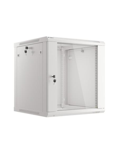 Lanberg WF01-6612-10S armario rack 12U Bastidor de pared Gris