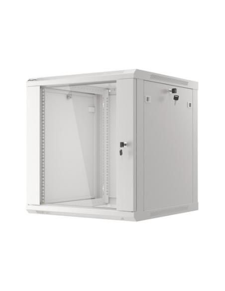 Lanberg WF01-6612-10S armario rack 12U Bastidor de pared Gris
