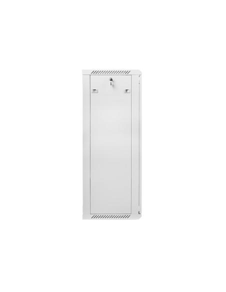 Lanberg WF01-6427-10S armario rack 27U Bastidor de pared Blanco