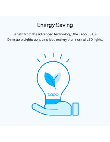 TP-Link Tapo L510E(2-PACK) iluminación inteligente Bombilla inteligente Wi-Fi