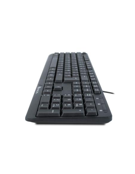 NGS FunkyV3, AZERTY, FR teclado Hogar USB Francés Negro