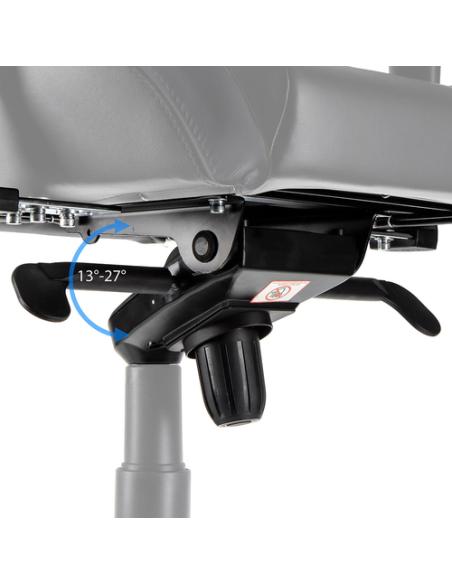 noblechairs EPIC Silla para videojuegos de PC Asiento acolchado Negro