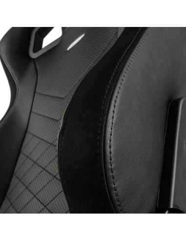 noblechairs EPIC Silla para videojuegos de PC Asiento acolchado Negro