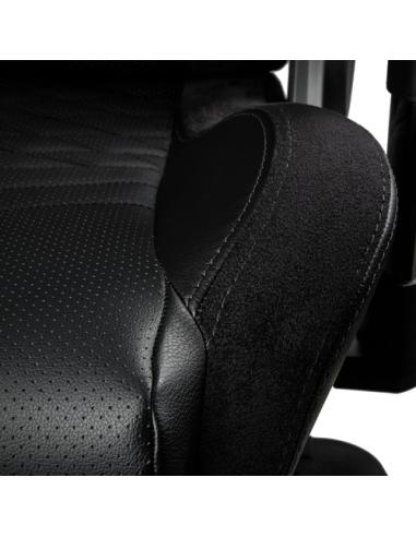 noblechairs EPIC Silla para videojuegos de PC Asiento acolchado Negro
