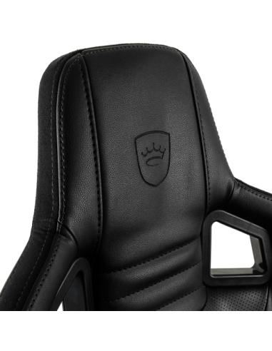 noblechairs EPIC Silla para videojuegos de PC Asiento acolchado Negro