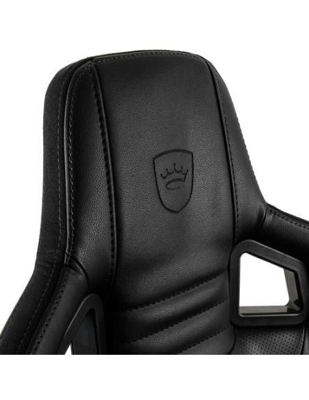 noblechairs EPIC Silla para videojuegos de PC Asiento acolchado Negro
