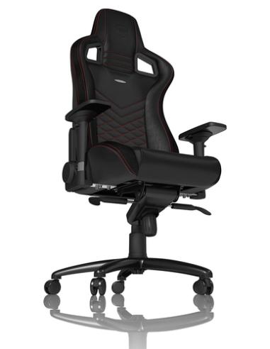 noblechairs EPIC Silla para videojuegos de PC Asiento acolchado Negro, Rojo