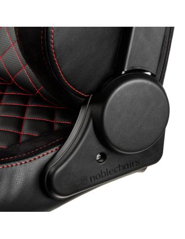 noblechairs EPIC Silla para videojuegos de PC Asiento acolchado Negro, Rojo
