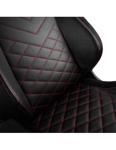 noblechairs EPIC Silla para videojuegos de PC Asiento acolchado Negro, Rojo
