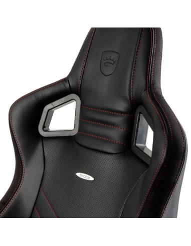 noblechairs EPIC Silla para videojuegos de PC Asiento acolchado Negro, Rojo