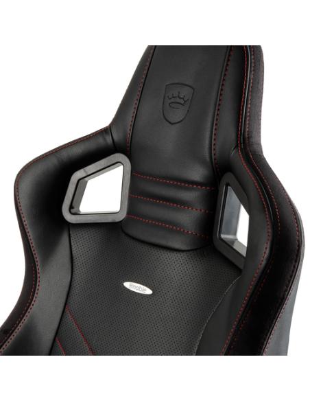 noblechairs EPIC Silla para videojuegos de PC Asiento acolchado Negro, Rojo