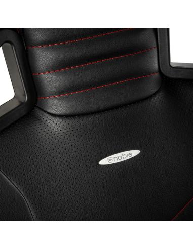 noblechairs EPIC Silla para videojuegos de PC Asiento acolchado Negro, Rojo